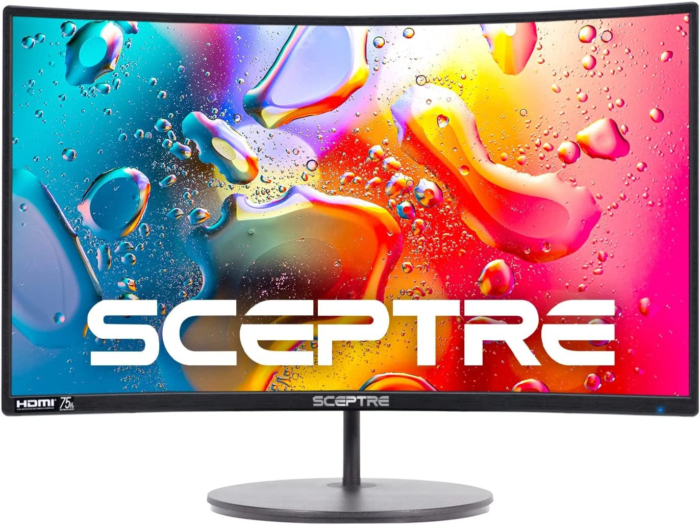 Immerse Yourself in Gaming with the Curved 24-Inch 1080P Monitor - R1500, 98% sRGB, Dual HDMI, VGA, Built-In Speakers, VESA Mount - C248W-1920RN Series