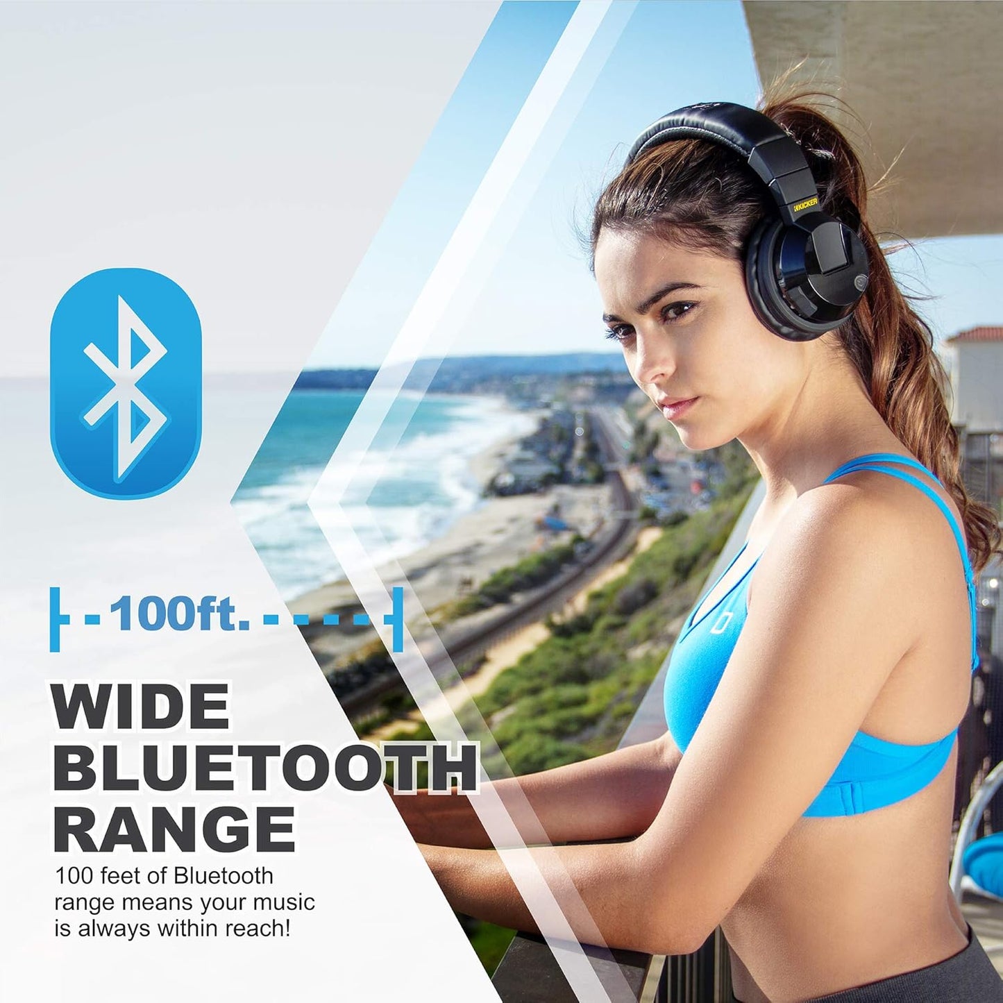 Tabor2 Wireless Bluetooth Over-Ear Headphones with Microphone - Comfortable Noise Reduction, Extra Bass & Clear Treble