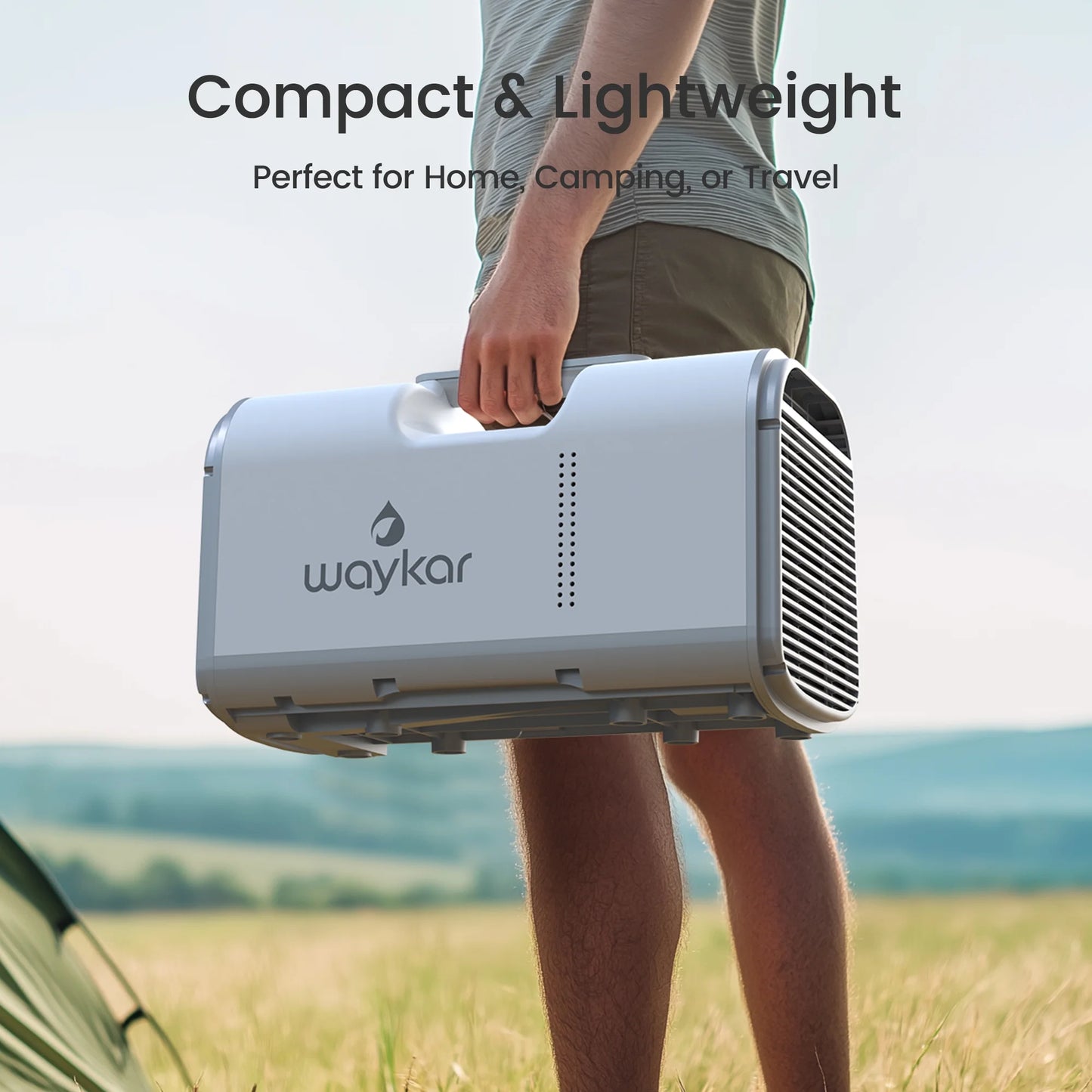 Sitvon 4500BTU Portable Air Conditioner - Perfect for Tents, Camping, and RVs up to 130 Sq. Ft. with Low Noise and Remote Control