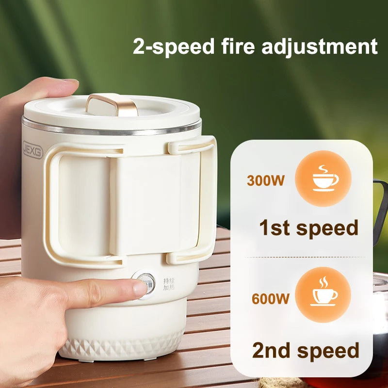 2025 Portable 3-in-1 Multifunctional Rice Cooker & Electric Kettle - Foldable Hot Pot for Travel & Home Use