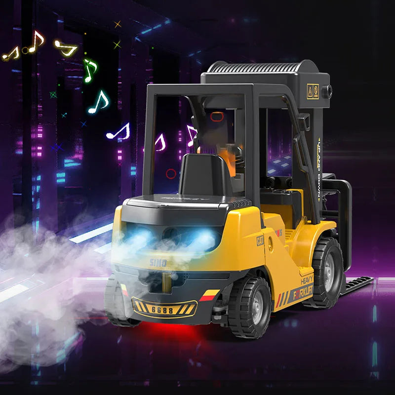 Ultimate Remote Control Forklift Truck - 2.4G Electric Crane for Kids | Perfect Birthday & Christmas Gift!