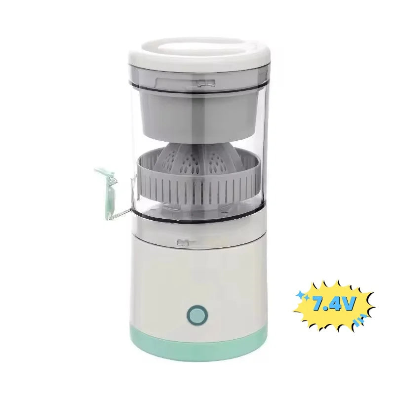 Portable Wireless Juicer - Automatic USB Rechargeable Fruit Extractor for Fresh Orange & Lemon Juice